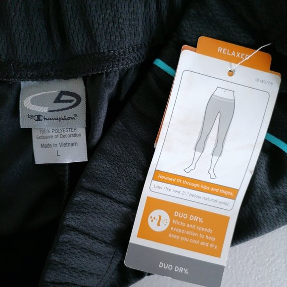 Champion Pants & Jumpsuits C9 Champion Duo Dry Womens Black Relaxed